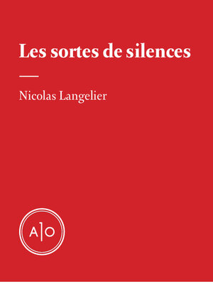 cover image of Les sortes de silences